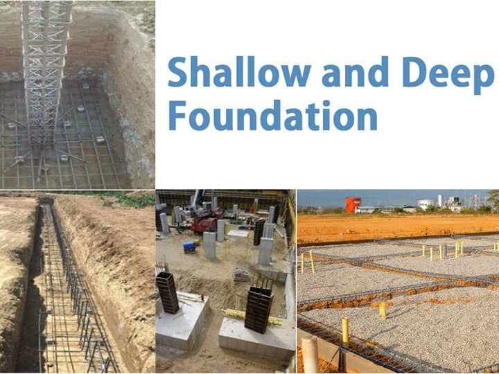 Definition of Shallow and Deep Foundations